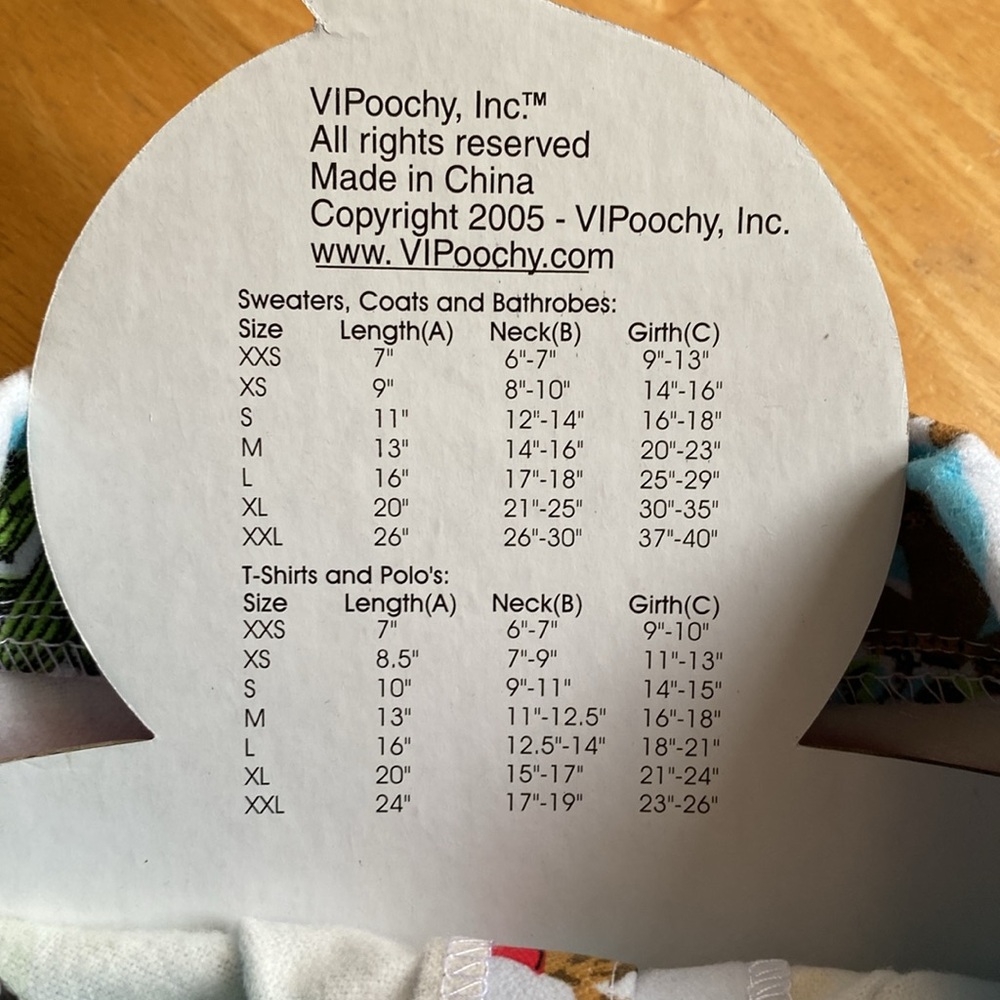 !Dog Vipoochy Top size L pretty new shirt. Attention!!check my measurements plea - Picture 12 of 12